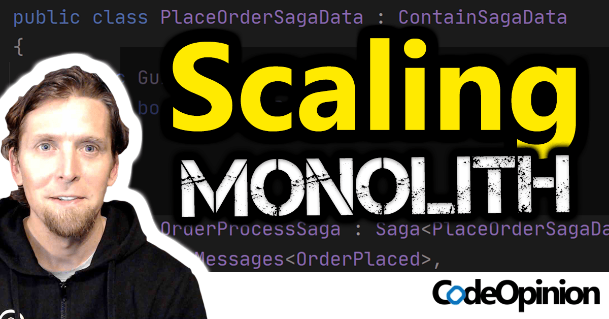 Scaling Monolithic Applications