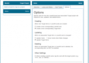 LeanKit Integration Options