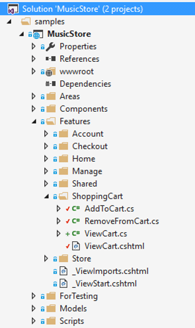 Organizing Code by Feature