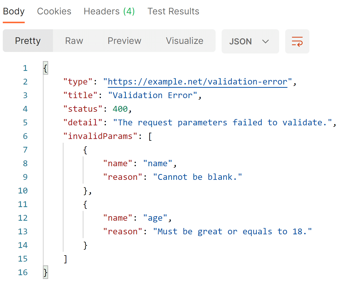 You can make the Http client throw exceptions to terminate execution on any  received errors